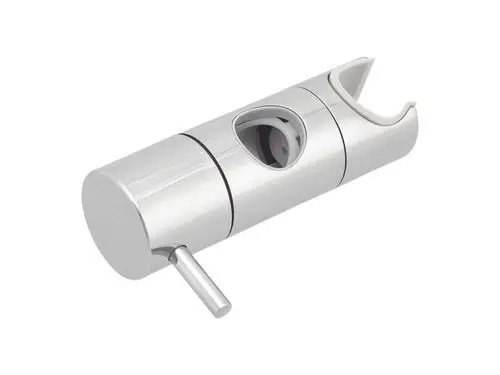 Brausestangengleiter aus Metall mit einer zentralen Öffnung und einem Hebel zum Einstellen, gefertigt von Ideal Standard.
